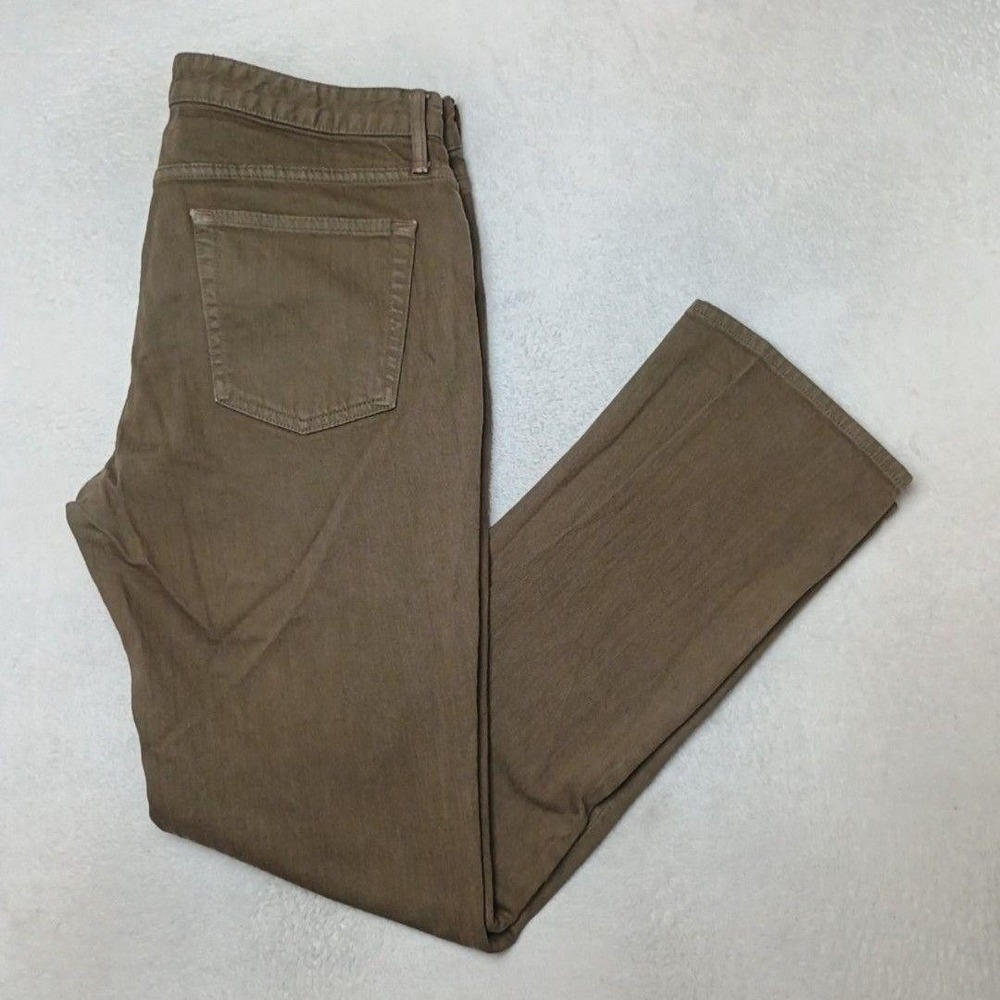 Bonobos Jeans Mens 34x32 Brown Travel Jean Regular Straight Stretch Denim USA